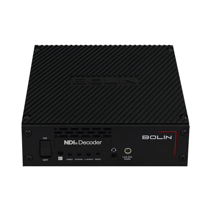 Certified 4K60 NDI High Bandwidth IP Video Decoder | Bolin EG40N | 12G-SDI & HDMI 2.0 Scaling Node