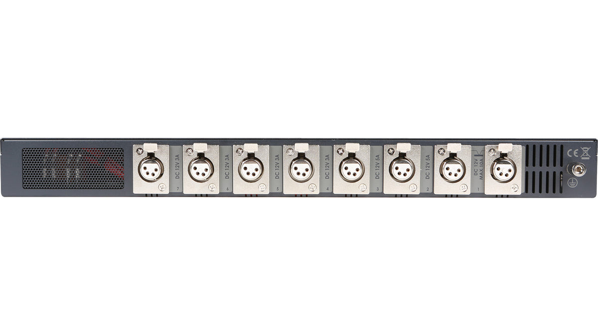 Datavideo PD-2A 1RU 19" Rack Power Distribution Center