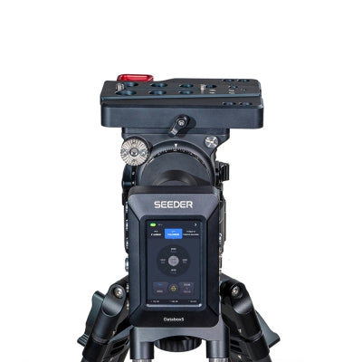 SEEDER S30VRH Professional Virtual Studio VR Tracking Fluid Head | 100mm Bowl 30kg Capacity FREE-D Data Output Camera Support with Databox5