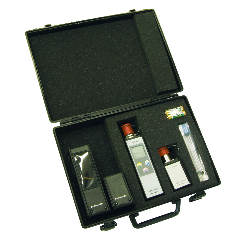 Canare HFO Hybrid Camera Cable Checker Kit | FCT-FCKIT / FCT-OCKIT | Handheld Optical & Electrical Continuity Tester