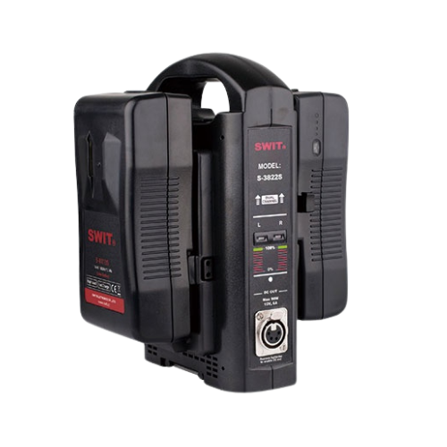 S-3822S 2-ch V-mount Fast Charger