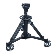 SEEDER S260PT50 Professional Studio Broadcast Pedestal System | 100mm Bowl 26kg Capacity Camera Support with PT50 Dolly Kit
