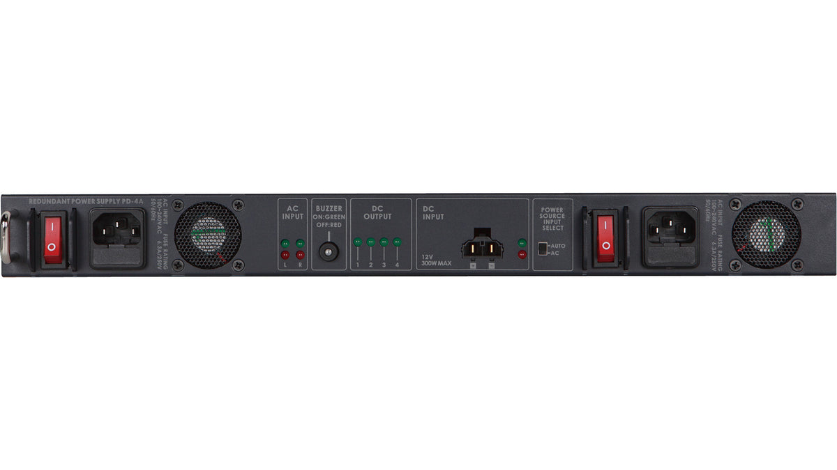Datavideo PD-4A Power Distributor with Redundant Power Supply