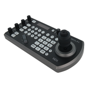 Certified NDI Multi-Protocol PTZ Camera Controller | Bolin KBD-1020N | Universal 3-Axis Joystick Command Station