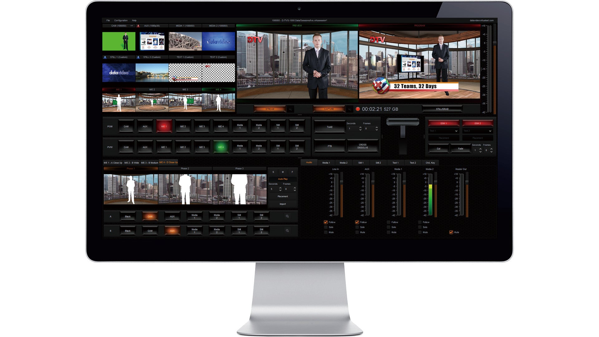 Datavideo TVS-1000A Trackless Virtual Studio System