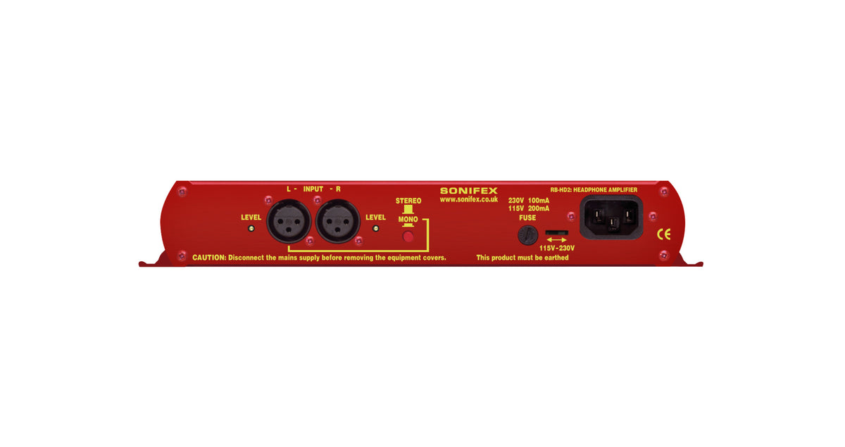 RB-HD2 Dual Stereo Headphone Amplifier | High-Performance Distribution Matrix