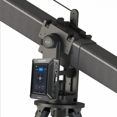 SEEDER CR4M-VR 4-Meter Professional Carbon Fiber Camera Jib Crane System | 23-Bit Absolute Encoders FREE-D Data Output for Virtual Studios with Databox5 & Dolly Kit