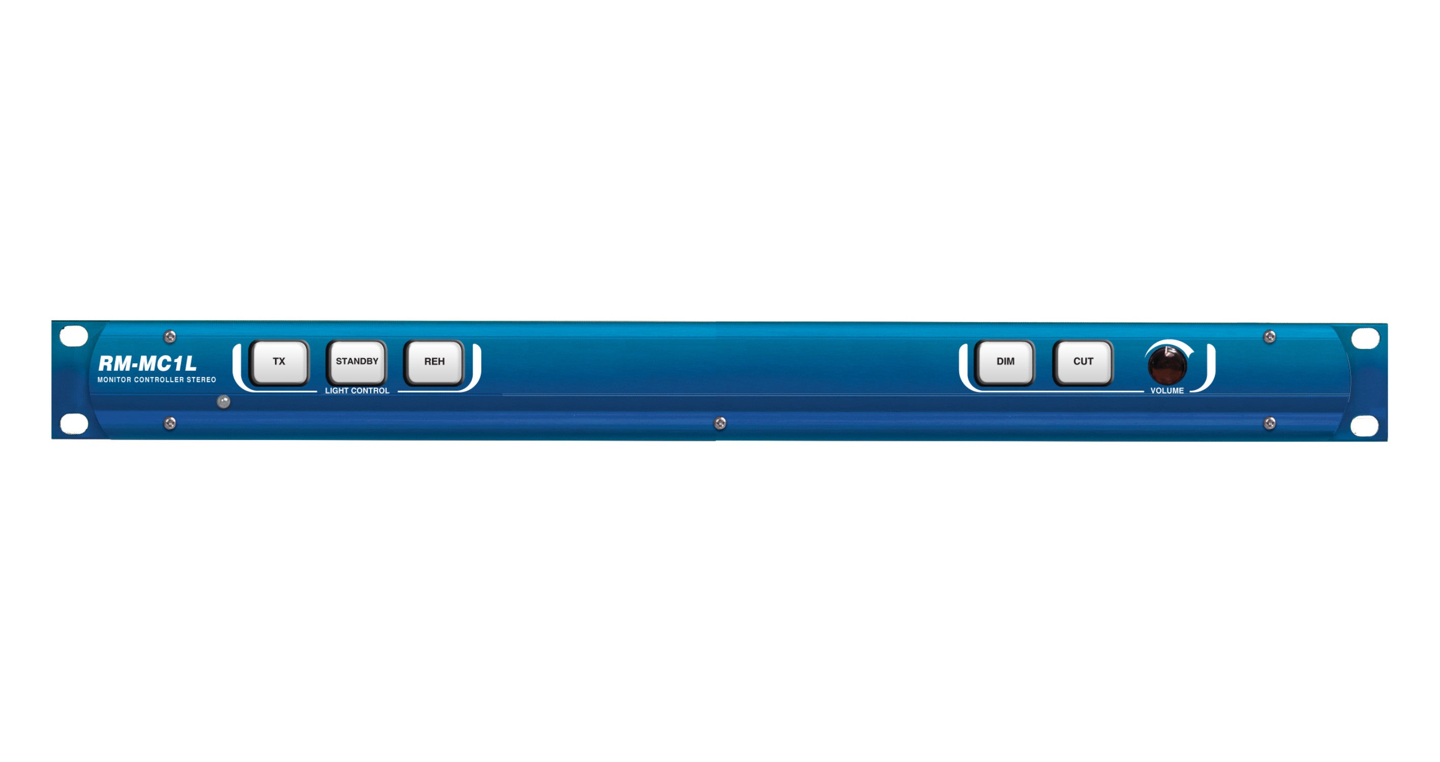 RM-MC1L Monitor Controller | 1U Rack-Mount Studio Controller with Integrated Light Tally Control
