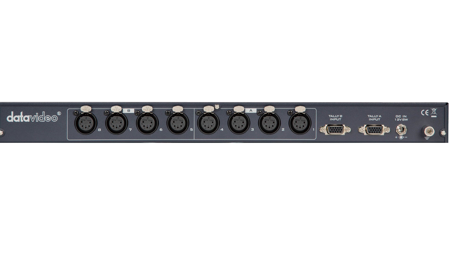 Datavideo ITC-100 | 8-Channel Rackmount Wired Intercom System