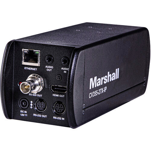 Marshall Electronics CV355-27X-IP HDMI/3G-SDI IP Box Camera with 27x Optical Zoom
