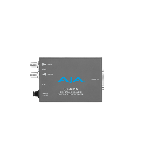 AJA 3G-AMA 3G-SDI 4-Channel Analog Audio Embedder/Disembedder Mini-Converter