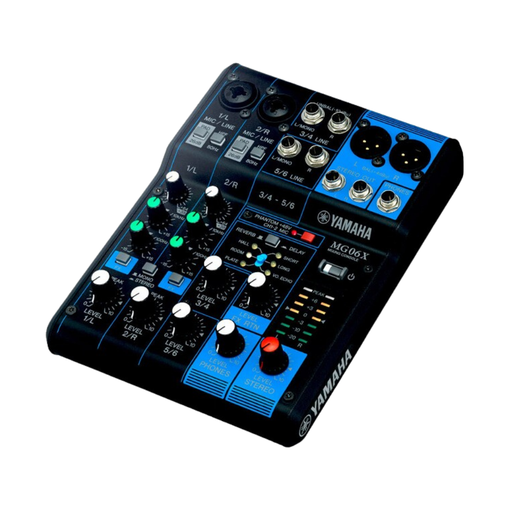 Yamaha MG06X 6-Channel Analog Mixing Console