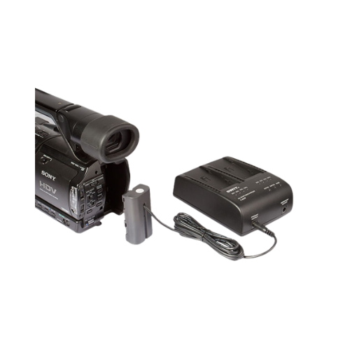 S-3602F 2-ch SONY NP-F Charger and Adapter