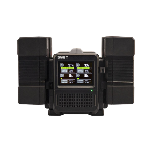 PC-P461S 4x100W Super Fast V-mount Charger