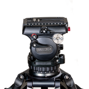 S120C2 Carbon Fiber Tripod System | SEEDER 100mm Bowl Lightweight 15kg ENG Broadcast Camera Tripod
