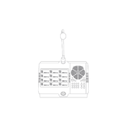 Clear-Com V12LDD Desktop 12-Lever Keypanel