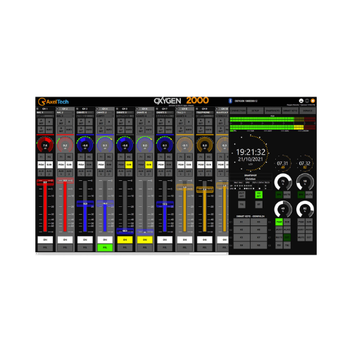 AxelTech Oxygen 2000 - Digital Broadcast Console
