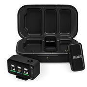 RODE Wireless Micro 2-Person Ultracompact Wireless Microphone Pro System for Cameras and Mobile Devices (2.4 GHz)