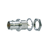 Canare BCJ 75-Ohm BNC Panel-Mount Receptacle Series | 12G-SDI Jack-to-Jack Feed-Through & Solder/Crimp Chassis Connectors | Professional Broadcast Wall Plate Hardware