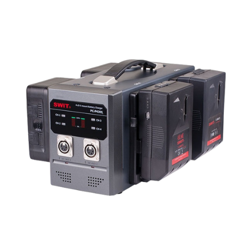 PC-P430S 4-ch V-mount Fast Charger
