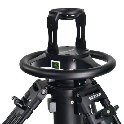 SEEDER S260PT50 Professional Studio Broadcast Pedestal System | 100mm Bowl 26kg Capacity Camera Support with PT50 Dolly Kit
