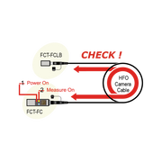 Canare HFO Hybrid Camera Cable Checker Kit | FCT-FCKIT / FCT-OCKIT | Handheld Optical & Electrical Continuity Tester