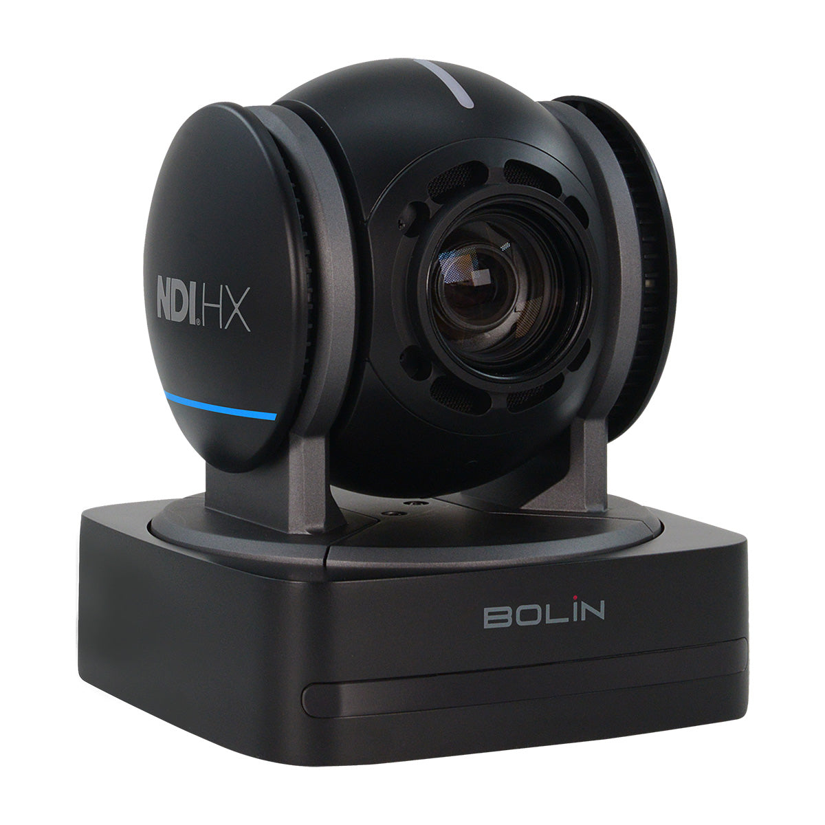 Full HD NDI HX3 PTZ Camera | Bolin N2-210X | 10x Zoom Compact Studio Streamer