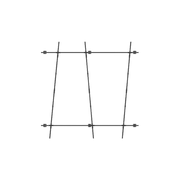GA-CR3009 3x3m Studio Light Ceiling Rail System