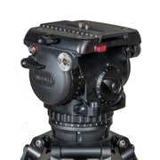 S25A Aluminum Tripod System | Professional 100mm Fluid Head Heavy Duty 25kg Studio Camera Tripod