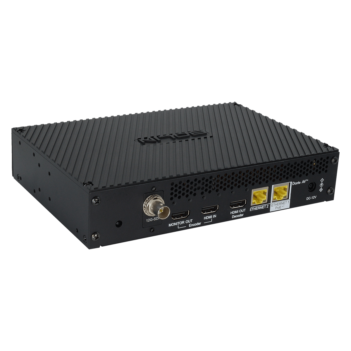 Professional Dante AV Ultra 4K60 Transceiver | Bolin D20H | Configurable HDMI 2.0 IP Encoder & Decoder
