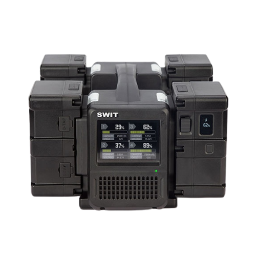 PC-P461B 4x100W Super Fast B-mount Charger