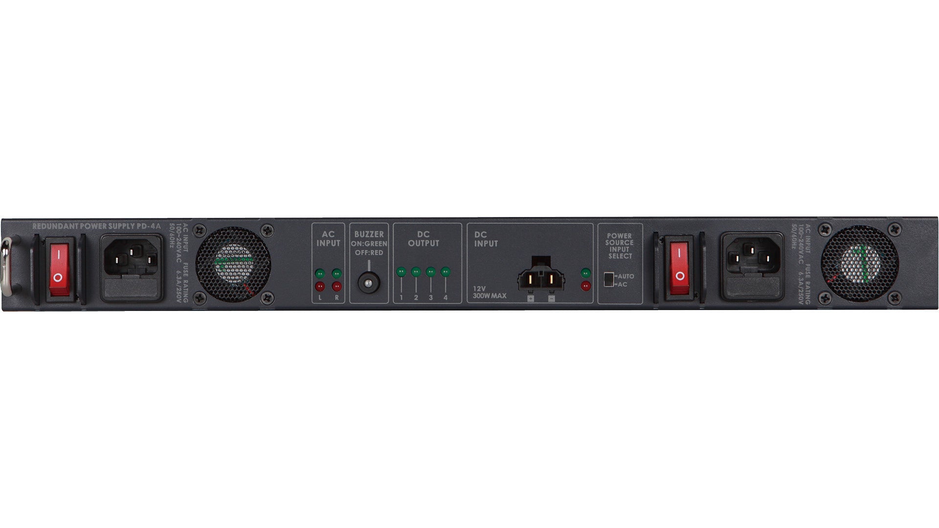 Datavideo PD-4A Power Distributor with Redundant Power Supply