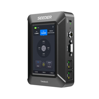 SEEDER S20VR-PT50 Professional Virtual Studio VR Tracking Pedestal System | 100mm Bowl 20kg Capacity FREE-D Data Output Camera Support with Databox5