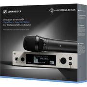 Sennheiser EW 500 G4-KK205 Wireless Handheld Microphone System with Neumann KK 205 Capsule
