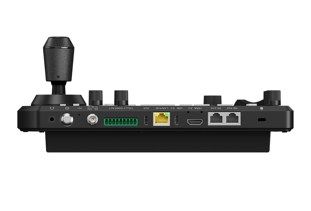Bolin KBD Plus Advanced PTZ Production Controller with 4-Inch Touchscreen & Built-In 4-Channel IP Video Decoder