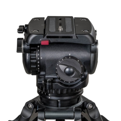 S20C2 Carbon Fiber Tripod System | Professional 100mm Fluid Head Lightweight Heavy Duty Studio Camera Tripod