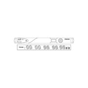 Clear-Com LQ-R2W4-4W4 – 8 Port Hybrid 2-Wire / 4-Wire IP Intercom Interface