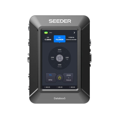 SEEDER S40VR-PT50 Professional Virtual Studio VR Tracking Pedestal System | 150mm Bowl 40kg Capacity FREE-D Data Output Camera Support with Databox5