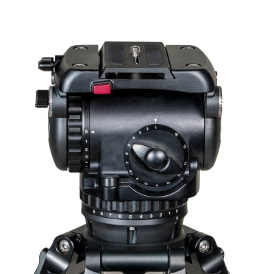 S25C Carbon Fiber Tripod System | Professional 100mm Fluid Head Heavy Duty 25kg Studio Camera Tripod