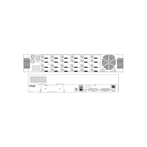 Clear-Com VI-PNLB-24R – 2RU 24-Key Rotary Intercom Keypanel