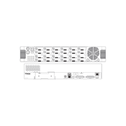 Clear-Com VI-PNLB-24R – 2RU 24-Key Rotary Intercom Keypanel