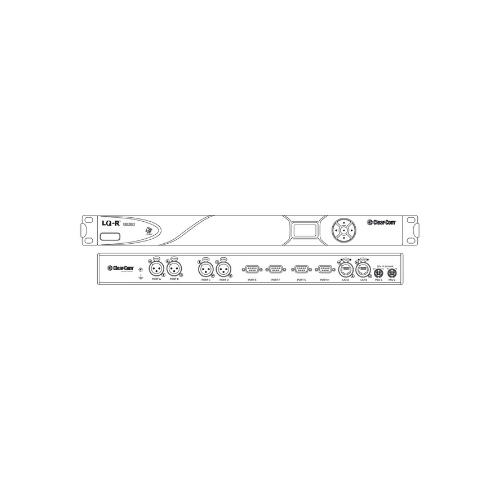 Clear-Com LQ-R2W4-4W4 – 8 Port Hybrid 2-Wire / 4-Wire IP Intercom Interface