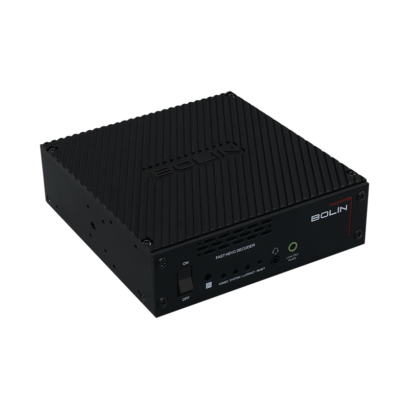 Certified 4K60 Audinate Dante AV-H Video Decoder | Bolin EG40DH | 12G-SDI & HDMI 2.0 Scaling Node