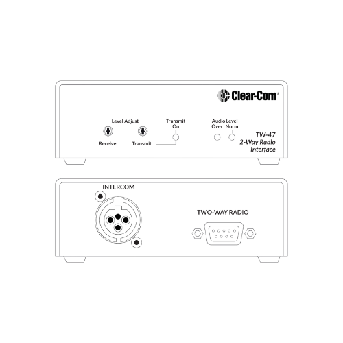Clear-Com TW-47 Two-Way Radio Intercom Interface