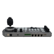 Certified NDI Multi-Protocol PTZ Camera Controller | Bolin KBD-1020N | Universal 3-Axis Joystick Command Station