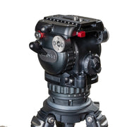 S90C2 Carbon Fiber Tripod System | Professional 75mm Fluid Head Lightweight 8kg ENG Camera Tripod