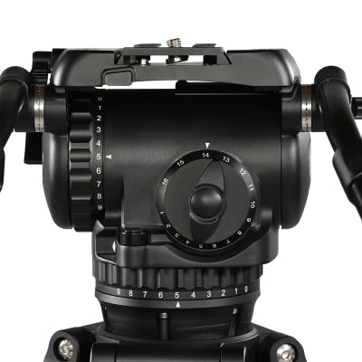 S260C Carbon Fiber Tripod System | SEEDER 100mm Bowl 26kg Heavy-Duty EFP Studio Broadcast Camera Tripod