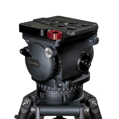 S40A Heavy Duty Aluminum Tripod System | Professional 150mm Fluid Head 40kg Broadcast Camera Tripod