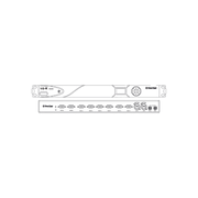 Clear-Com LQ-R4WG8 – 8 Port 4-Wire IP Intercom Interface with GPIO