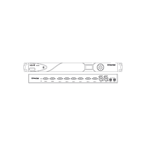 Clear-Com LQ-R4WG8 – 8 Port 4-Wire IP Intercom Interface with GPIO